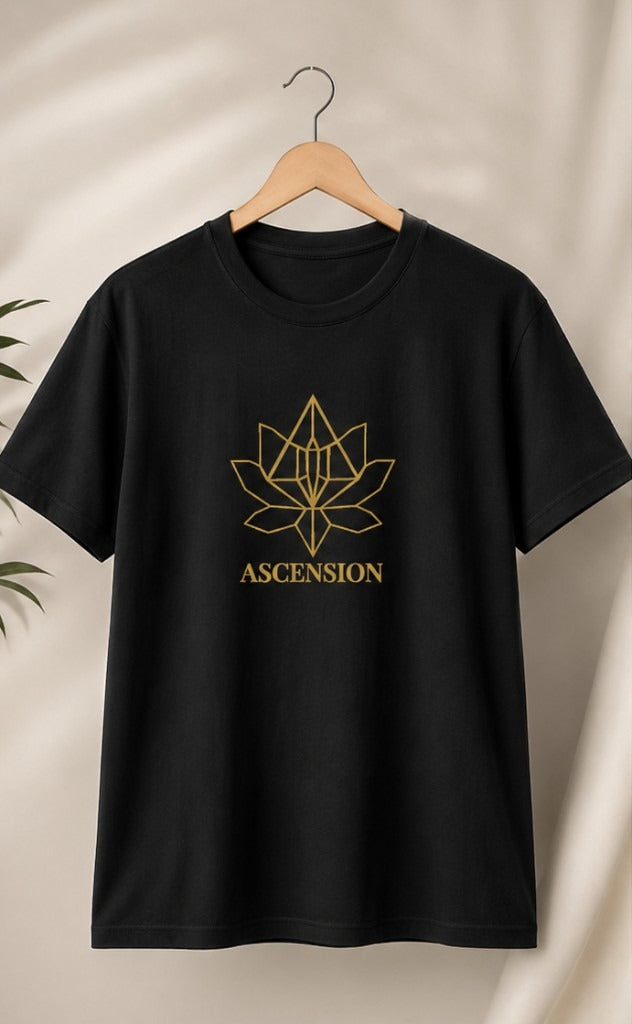 Ascension Tee Black — Front view
