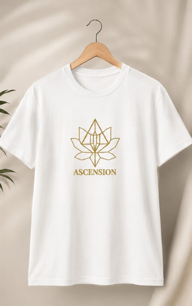Ascension Tee White — Front view